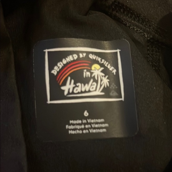 Quiksilver Black Long Sleeve Shirt - Picture 2 of 3